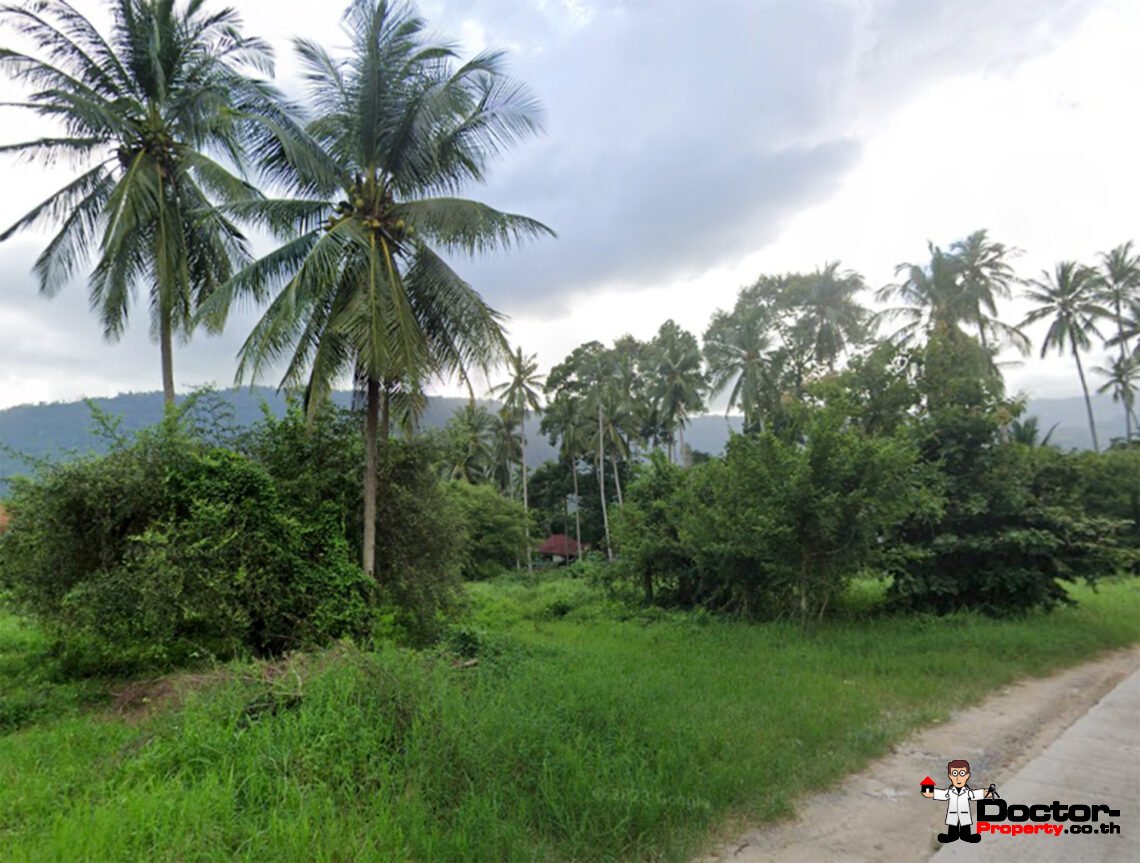 Flat land 5296 sqm in Lamai, Koh Samui – For Sale